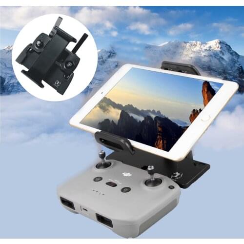 Universal Foldable Metal Tablet Extension Bracket for DJI Mavic Air 2/Mini 2 Remote Control Phone Tablet Holder Accessories