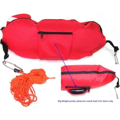 Scuba Diving Freediving Training Buoy Diver Down Flag Float Marker Safety Buoyancy Signal Float Diving Gear accessroy