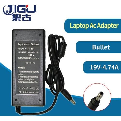 Input 100-240V Replacement For HP 19V 4.74A Bullet 90W Laptop AC Charger Power Adapter free shipping