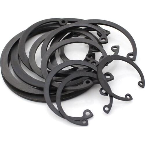 65 manganese GB893 hole card internal with elastic C type clip ring ￠ 8 - ￠ 200