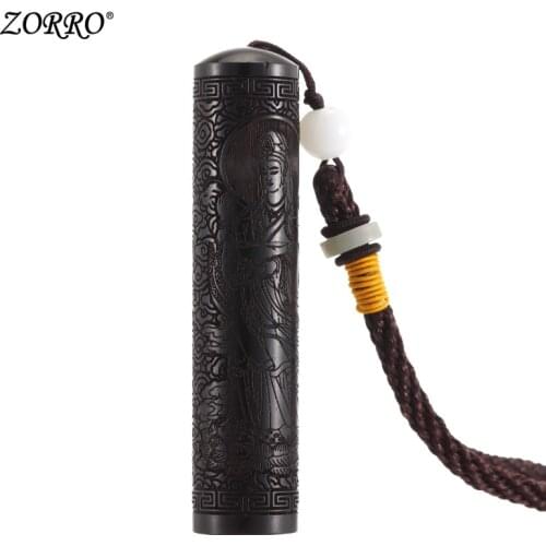 Lighter Authentic Kerosene Lighter, Peculiar and Creative Sandalwood Wood, Vintage and Personalized Lighter for Men