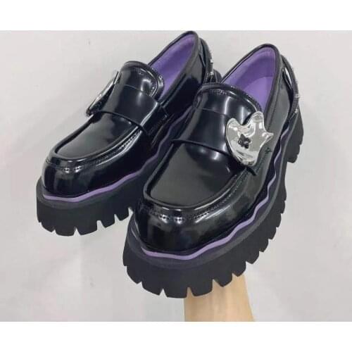 Womens Loafers New Style Design Formal Mary Jane Women Shoes All-match Light Comfortable Casual Platform Shoes on Heels