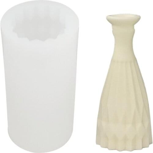 3D Mini Vase Silicone Mold Gypsum Clay Crystal Epoxy Plaster Mould DIY Art Crafts Handmade Home Decor Ideal Gift