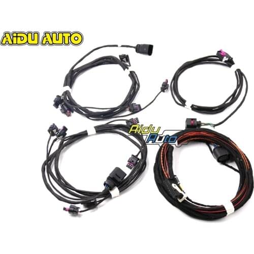Auto Parking PLA 2.0 3.0 no sensors update auto parking 0K To 12K Install Harness Wire For Audi A3 8V