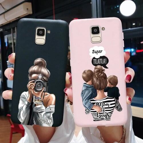 Phone Case For Samsung J6 2018 Case J600 J600F Soft TPU Silicon Cover For Samsung Galaxy J6Plus 2018 J6+ J6 Plus J610 J610F Case