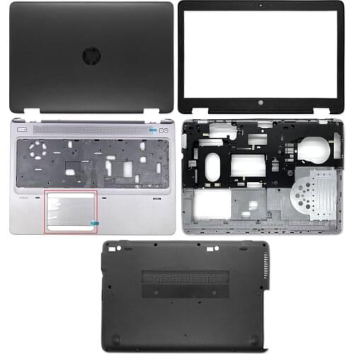New For HP Probook 655 G2 650 G2 840724-001 840726-001 LCD Back Cover Front Bezel LCD Hinges Palmrest Bottom Case Cover