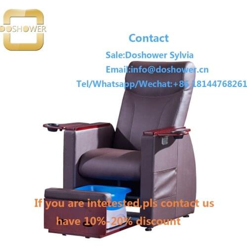 Disbosale manicure set with uv gel nail polish pastel for pedicure massage spa chair