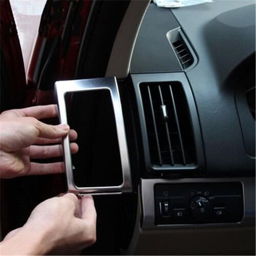 For Land Rover Freelander 2 2013-2015 Car Dashboard Center Control Air Condition Vent Outlet Trim Decorative Frame