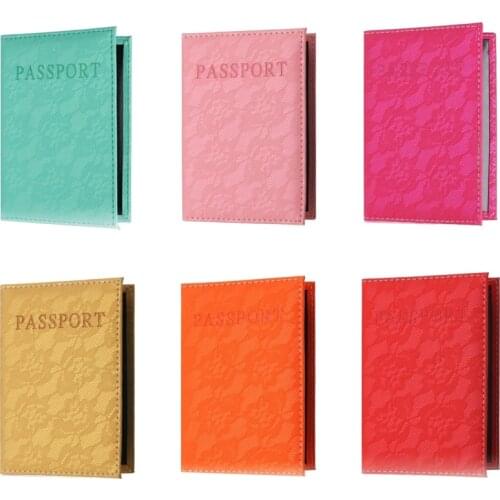 Travel Waterproof Dirt Passport Holder Cover Wallet Transparent PVC ID Card Holder Business Credit Card Case Pouch