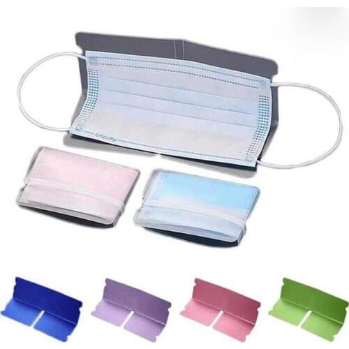 Face Mask Storage Pocket/Clip Anti Dust Portable Foldable Washable Mask Holder