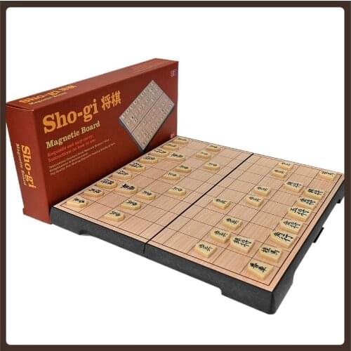 Board Game Shogi Chess Set Board Magnetic International Children Shogi Chess Set Magnetic Wood Giochi Da Tavolo Family Games