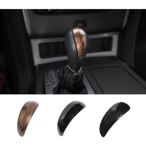 NEW ABS Car Styling Gear Lever Gear Shift Decoration Cover Trim Fit for Nissan Patrol Y62 2017+ Car Interior Accessories