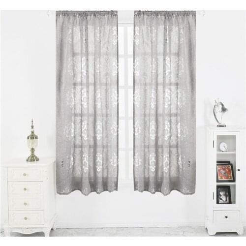 Window Blinds Bedroom Living Room Curtain Fashion Flower Bubble Printing Curtain Half Blackout Polyester Curtain Drapes