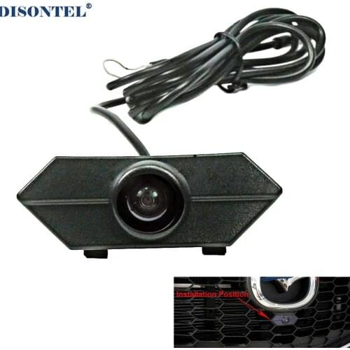 For SONYCCD night vision Car Front View Logo Forward Image Parking Camera For Mazda CX-5 2014 2015