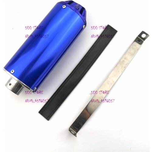 Free shipping high quality 28mm exhaust pipe motorcycle accessories muffler 50cc 110cc 125cc for Dirtbike pitbike modified atv