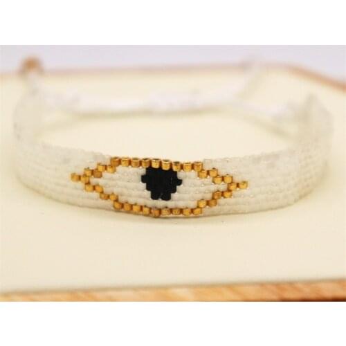 ZHONGVI Bracelets Men MIYUKI Lucky Evil eye Bracelet For Women Turkish Eye Pulseras Mujer Moda 2019 Handmade Handmade Jewelry