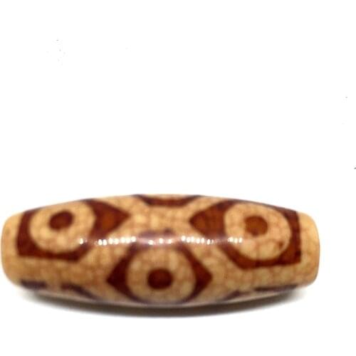 Fire supply Huo Gong Dzi Beads Red Natural Agate Pendant Powerful Amulet Tibetan Dzi Beads DIY Pendant Bracelet