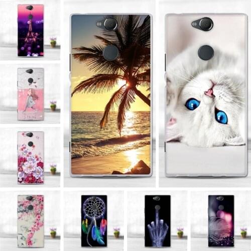 Soft Cover For Sony Xperia XA2 Plus Case For Xperia XA2 plus Cartoon Silicone Phone Case For Sony XA2 Plus Dual Sim Case