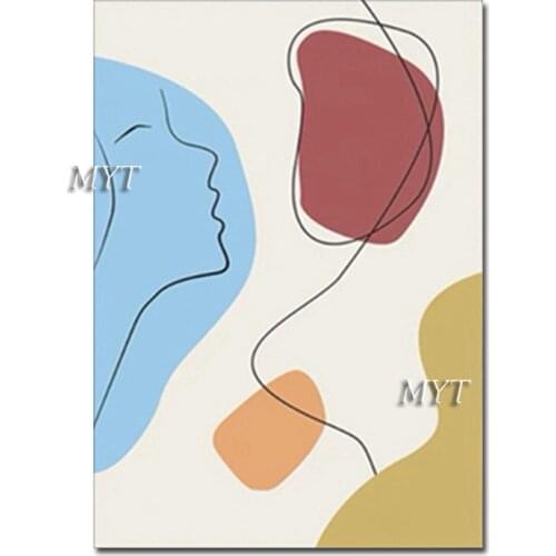 New Arrival Abstract Colorful Design 100% Hand Painted No Frame Canvas Oil Painting Decorative Picture Art Paintings Artwork