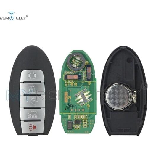 Remtekey CWTWB1G744 5 button 433mhz ID46 chip for Nissan Armada Infiniti QX56 QX80 2013 2014 2015 2016 2017 2018 smart car key