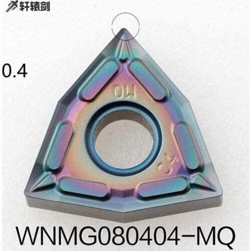 10PCS WNMG080404 WNMG080408 MQ XH2 Quenched Steel High Quality Blade CNC Lathe MWLNR Tool Holder External Turning