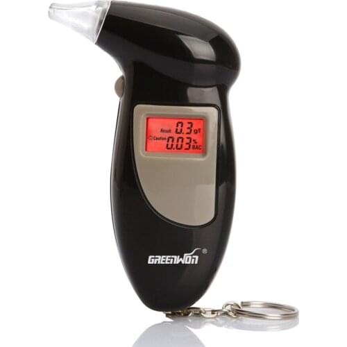 2019 Free Shipping greenwon 68s digital alcohol tester Quick response and resume Gift for Lover and Friends