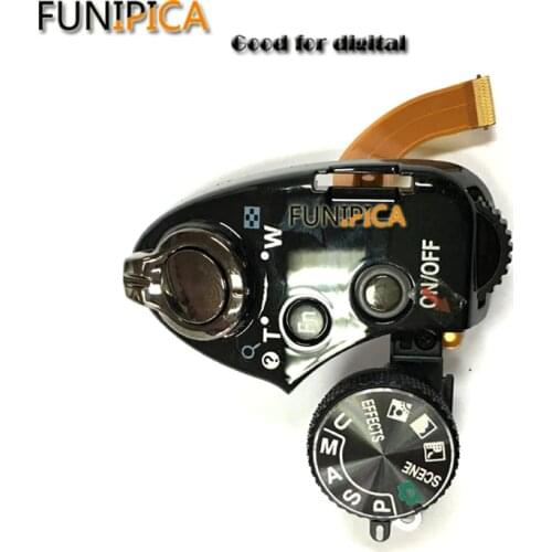 95%New Original P510 open unit for NIKON P510 top cover with mode dial Top Switch Cover repair parts free shipping