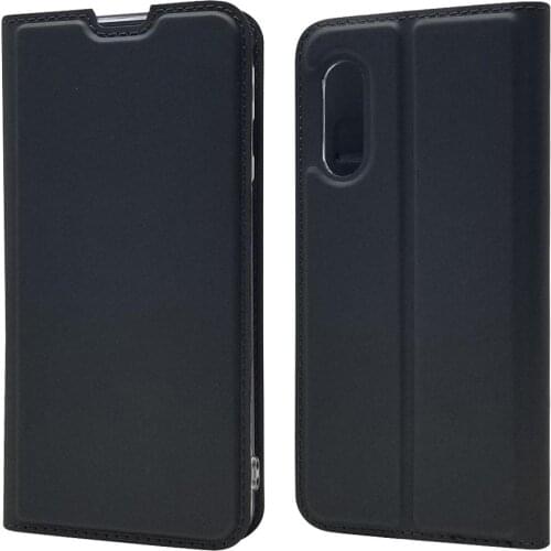 For Sharp Aquos Sense3 Lite case 4 color luxury Card Holder with cover Protective Flip Elegant Wallet Leather case