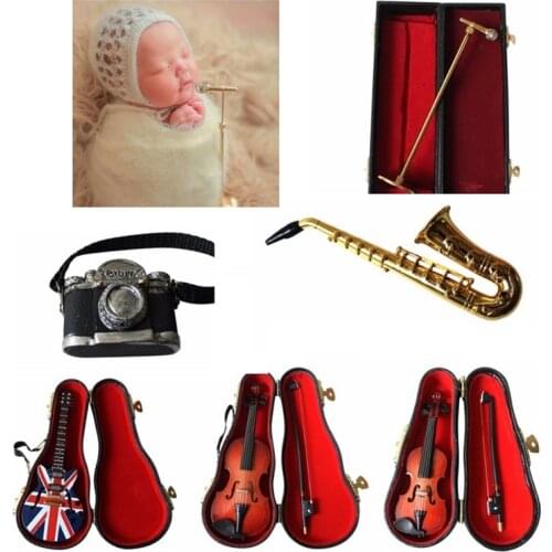 Baby Photography Props Accessories Musical Instrument Model Props Newborn Photo Shoot Props