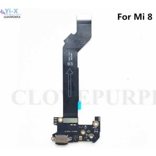 For Xiaomi 8 USB Charging Charger Flex Cable & Motherboard MainBoard Mother Board Connections Line Flex Cable For MI8 Mi8