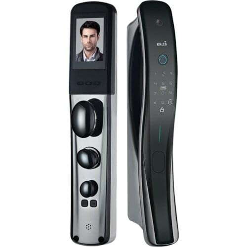 Peephole Recongnition Remote Control Fully Automatic WIFI APP Digital Fingerprint Passwprd IC Card Key Smart Home Door Lock