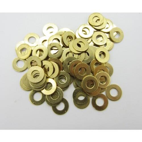 M2 M2.5 M3 M4 M5 M6 M8 M10 M12 M14 M16 Copper Washer Brass Flat Washer GB97 Similar to DIN125