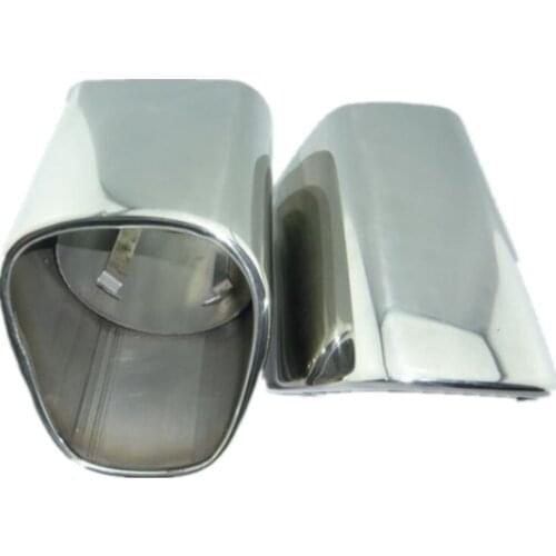 Acheheng Car Accessories Exhaust Tip Stainless Steel Auto Exhaust Pipe Muffler Tip Car Tail Pipe Fit For VOLVO XC90 XC60 Pipe