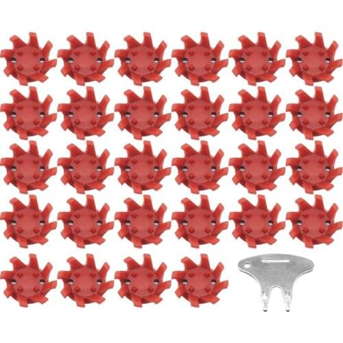 New-28 PCS Golf Spikes Replacement Golf Shoe Spikes Kit Golf Shoe Cleats Easy Install Golf Shoes Fits Most Golf Shoes