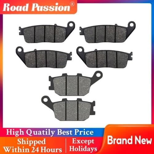 Road Passion Motorcycle Front and Rear Brake Pads For Honda 559 CB600F CB 600 F CBR600 CBR 600 F3 CB600 CBF600 CB750 CBF1000