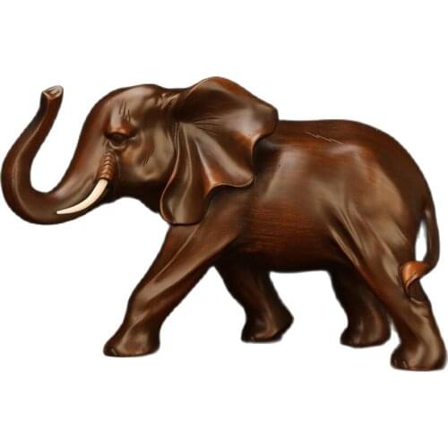 Handmade Resin Elephant Ornament Modern art sculpture for Home Living Room Office Animal Statue High Quality Ornaments Gift