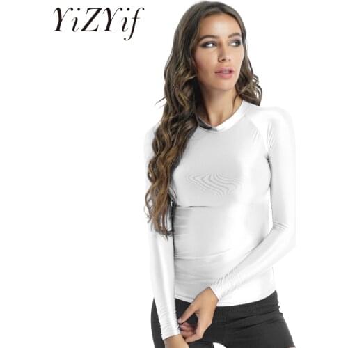 Женские спортивные футболки YiZYiF China At AliExpress