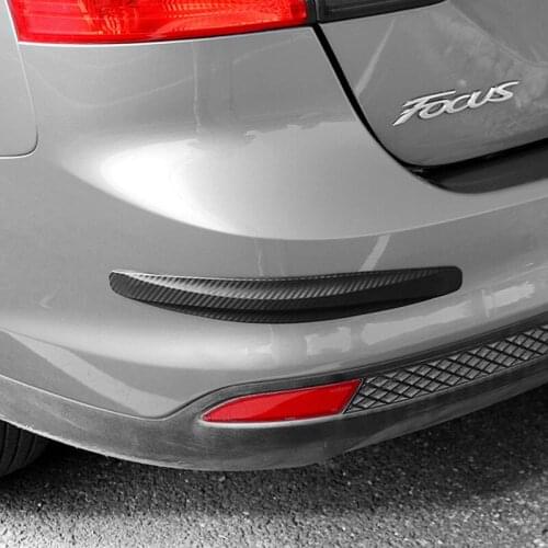 1 Pair Car Bumper Protector Corner Guard Anti-Scratch Strips Sticker for Ford Focus Fusion Escort Kuga Ecosport Fiesta Falcon