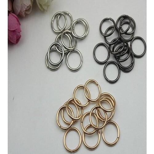 500PCS/lot) DIY craft removable straps links open small circles buckle handbags hardware decorative accessories
