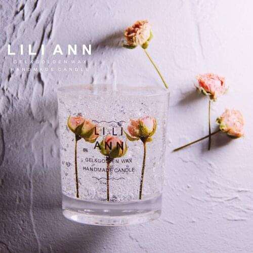 Aromatherapy Candle Red Rose Wind Rose Zone Rose Fragrance Pure Oil Hand Holiday Birthday Gift Bougie Parfumee Home Decor BE50CA