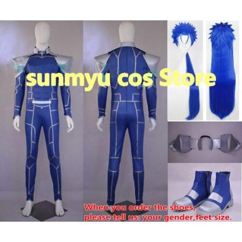 Fate/Grand Order Cu Chulainn Setanta Cosplay Costume,Custom Size Halloween Wholesale