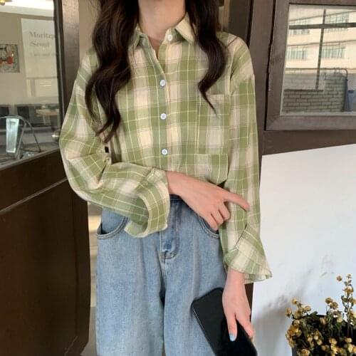 Cheap wholesale 2021 spring summer autumn new fashion casual ladies work women Blouse woman overshirt female OL At1462M