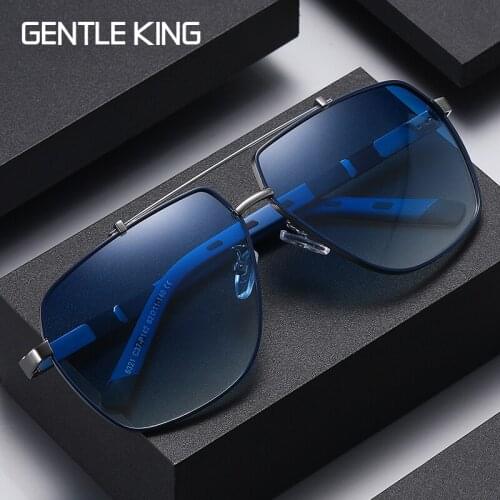 GENTLE KING Design Brand New Polarized Sunglasses Men Fashion Trend Accessory Male Eyewear Sun Glasses Oculos Gafas