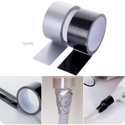 New Professional Leakage Waterproof Pipe Sealing Tape Strong Seamless Black Adhesive Sealant Reinforced Repair