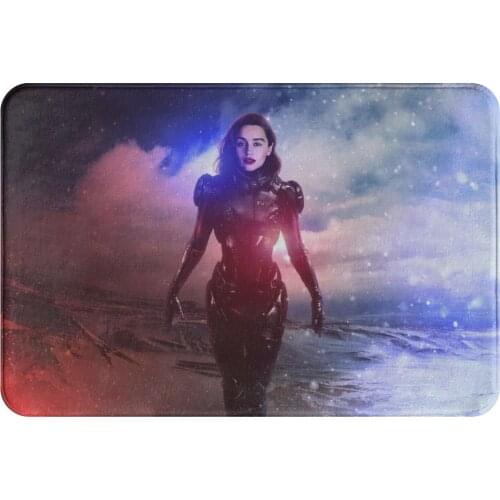 Mass Effect Game Bathroom Non-Slip Carpet Emilia Clarke Winter Is Coming Living Room Mat Entrance Door Doormat Home Decor Rug