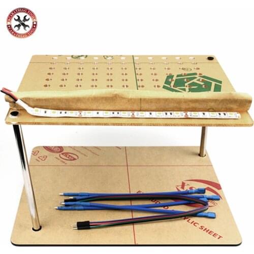 LED BDM Frame ECU Programmer Full Set BDM Frame With 4Pcs Probe Pens For Fgtech BDM100 Car ECU Tool Free Shipping