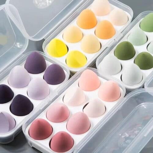Make-up eggs do not eat powder soft elastic puffcut surface ball sponge wet and dry dual-use domestic makeup