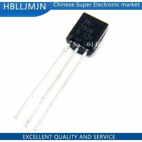 100PCS 2N3906 3906 TO-92