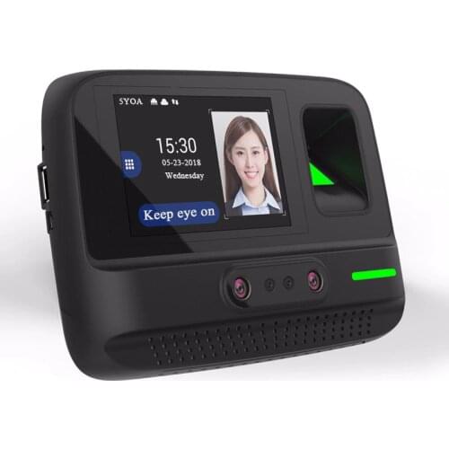 5YOA AF4 Time Attendance WIFI Wireless Management System Face Fingerprint Password Biometric Device Facial Recognition