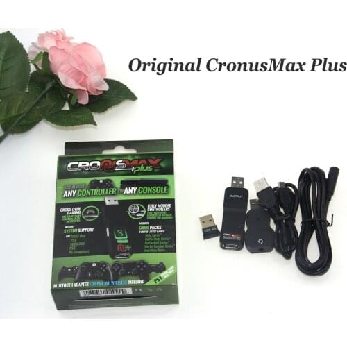 2020 CronusMax Plus Gaming Controller Adapter Keyboard Mouse and Controls Converter for PS4 /Pro /PS3 for Xbox One /S /360